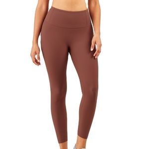 Aeolia Studio Ribbed Brown Seamless Yoga Pants Leggings BRAND NEW WITH TAGS